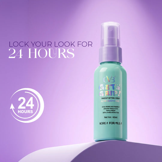 cvb geta grip makeup setting spray