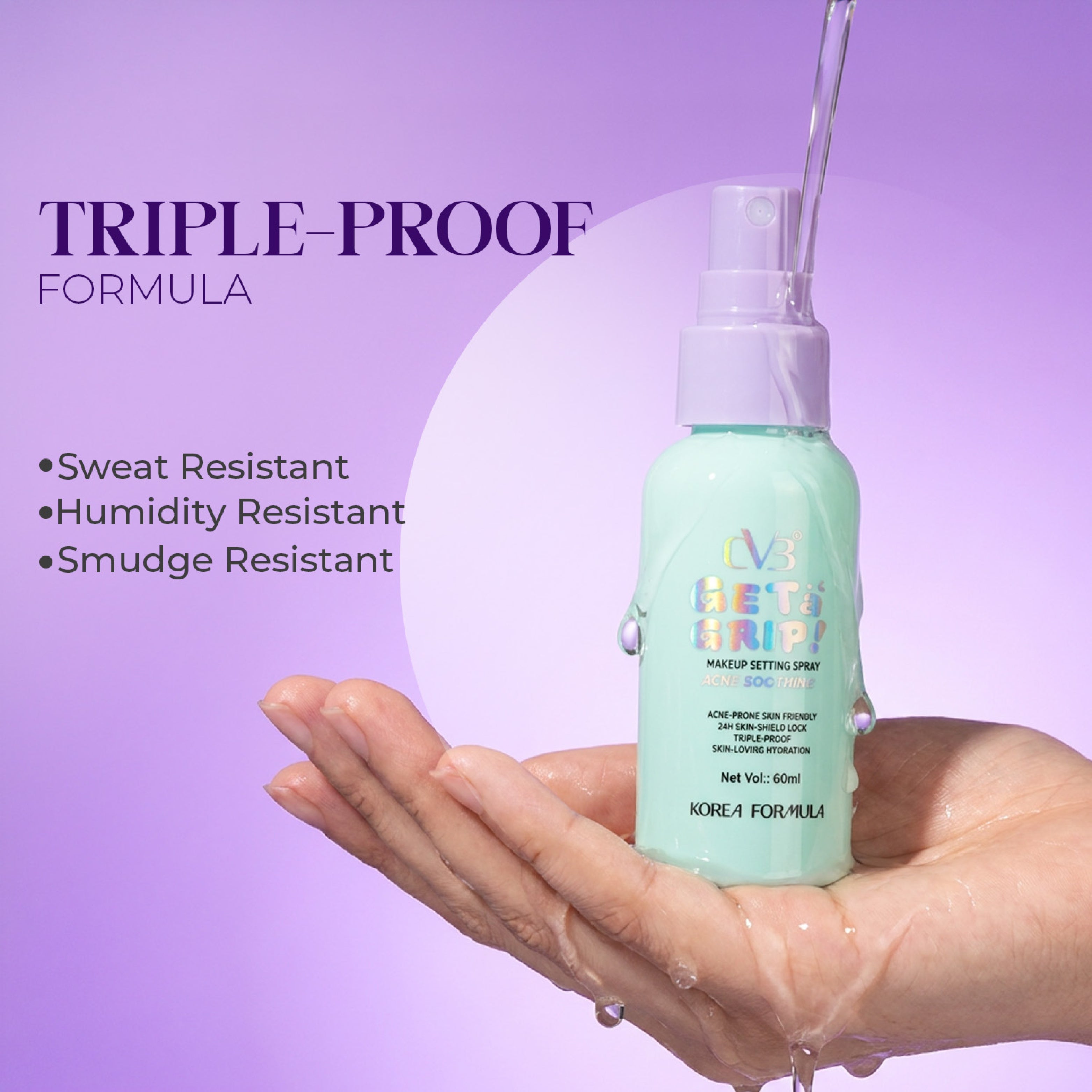 CVB GETA GRIP MAKEUP SETTING SPRAY