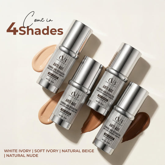 cvb anti age firming and hydrating complexion foundation