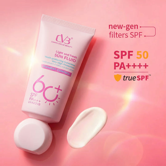 cvb sun fluid pigment control 65 spf pa