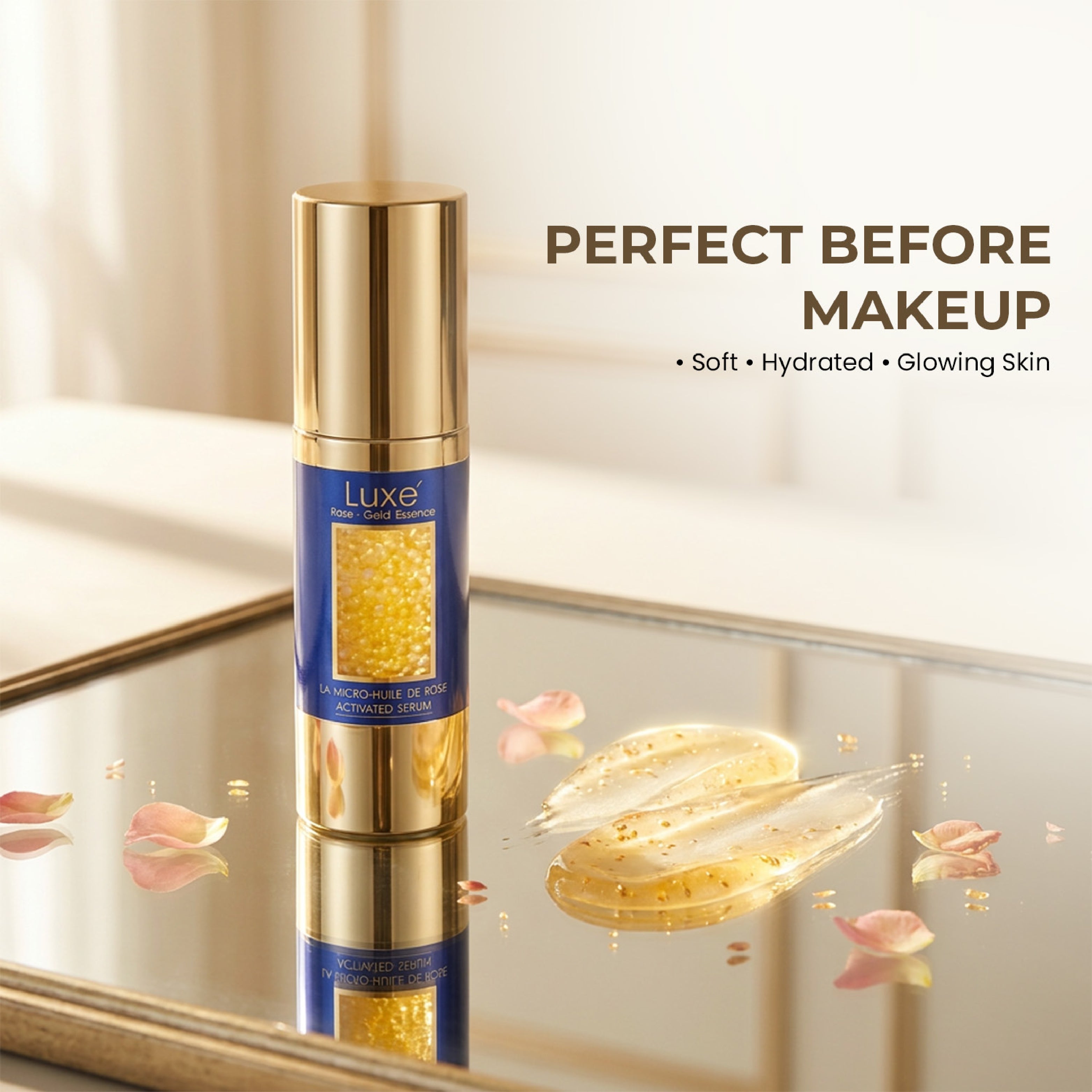CVB Luxe Rose Gold Activated Face Serum