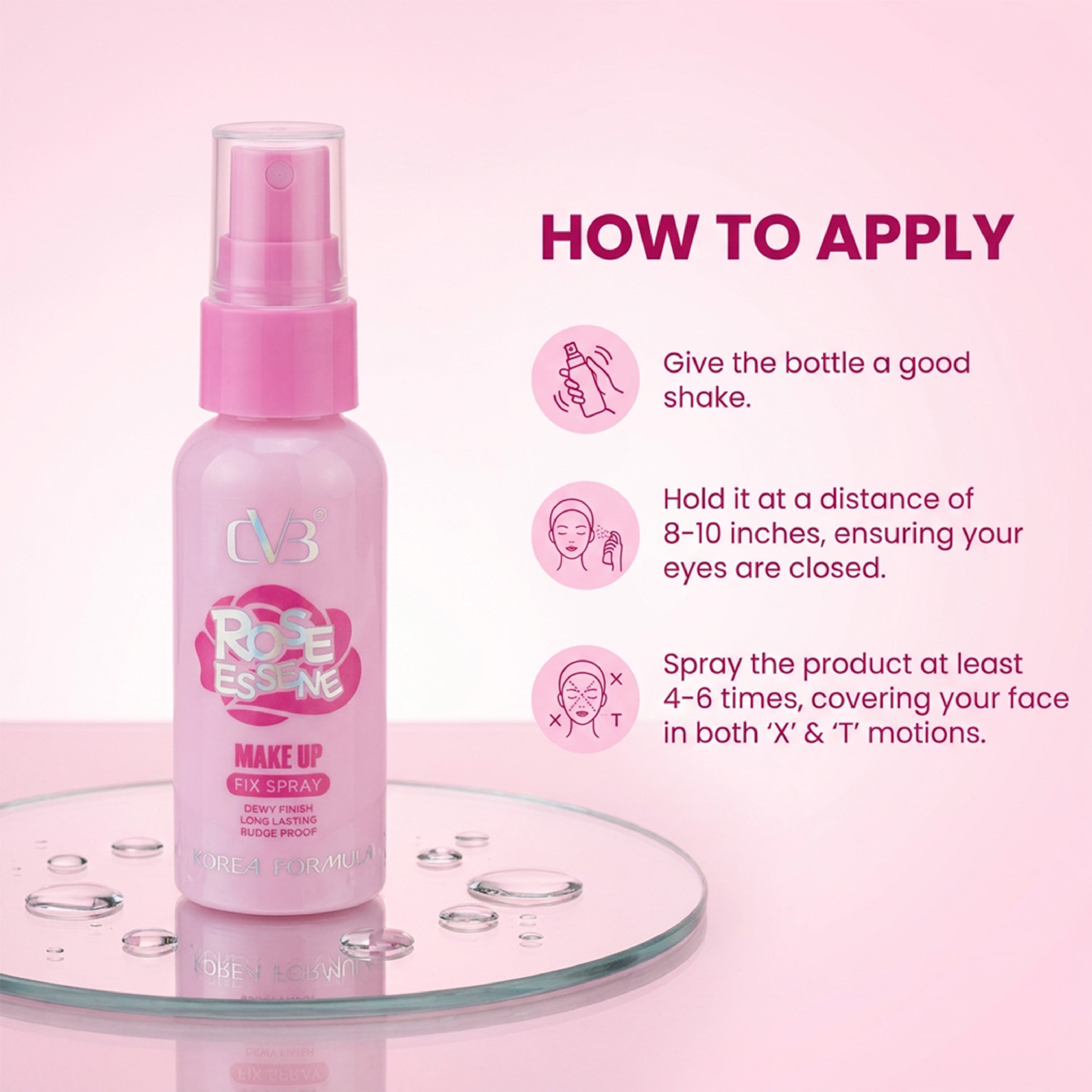 CVB Rose Essene Makeup Spray