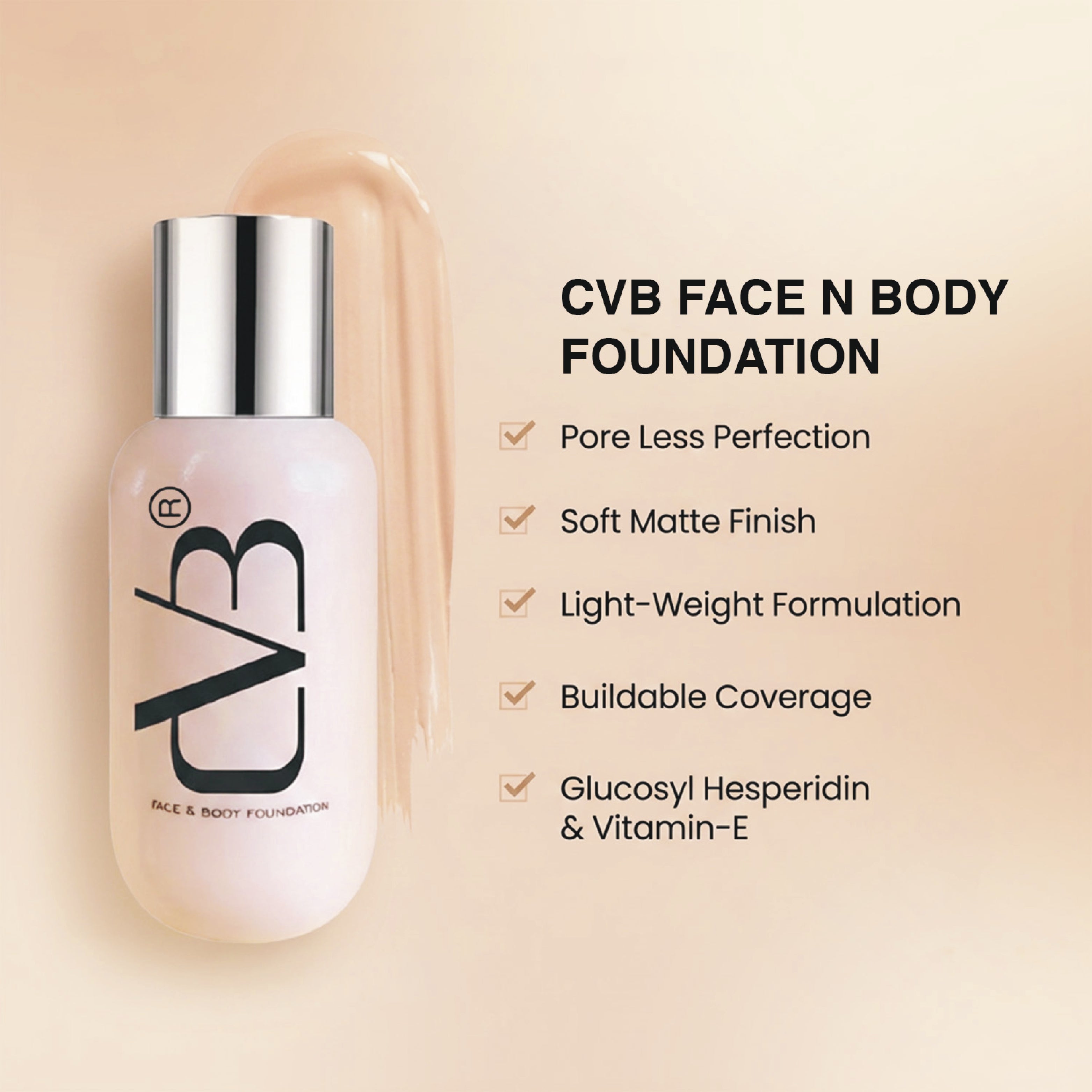 CVB  Backstage Face & Body  Foundation