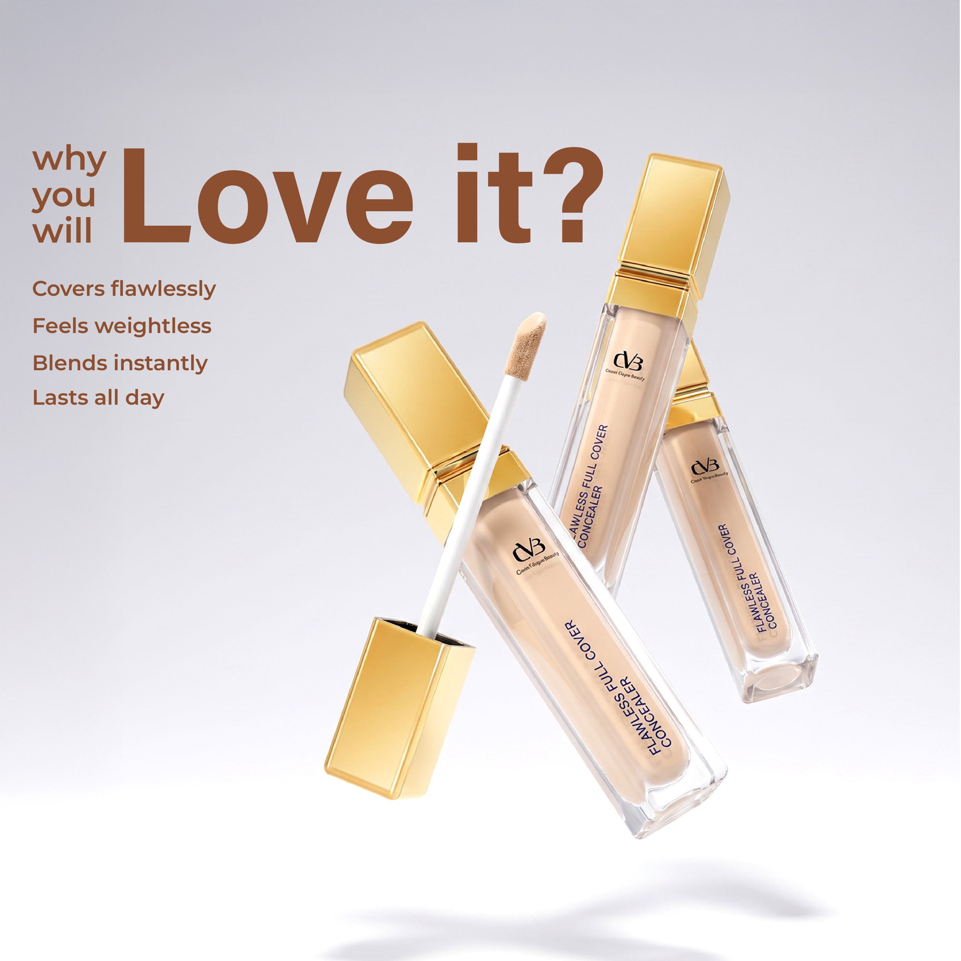 CVB  Flawless Full Cover Concealer 10g (CVB-CNP-101-)