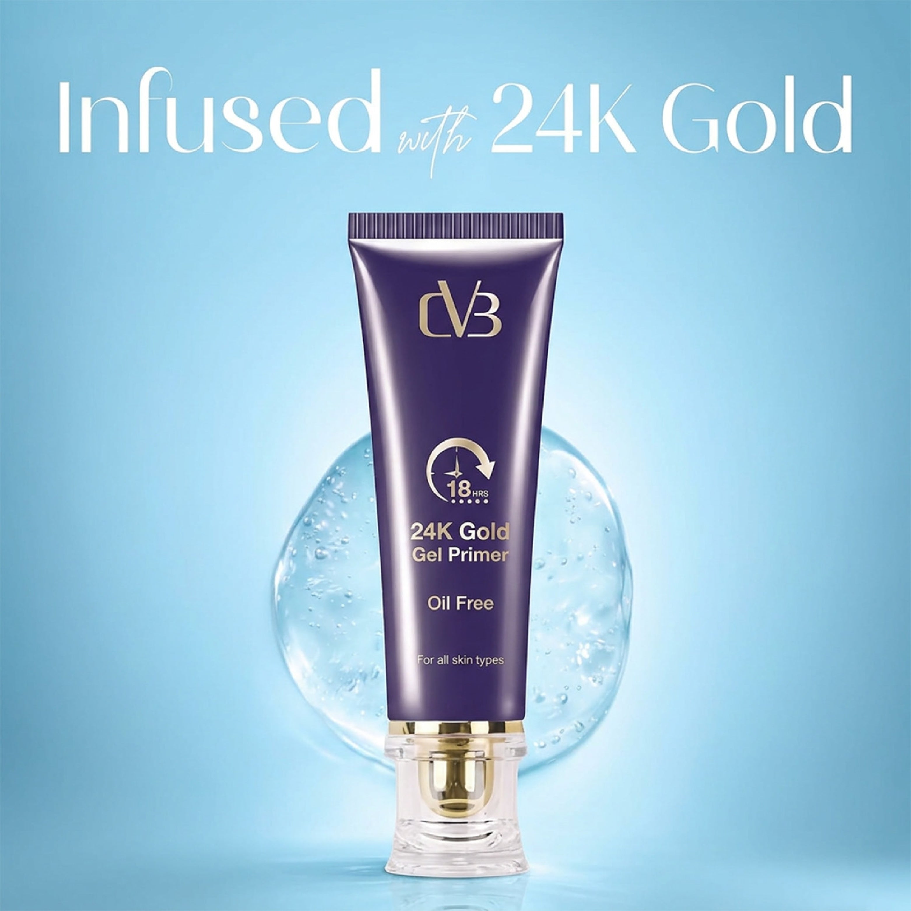 CVB  24K Gold Gel Primer Oil Free