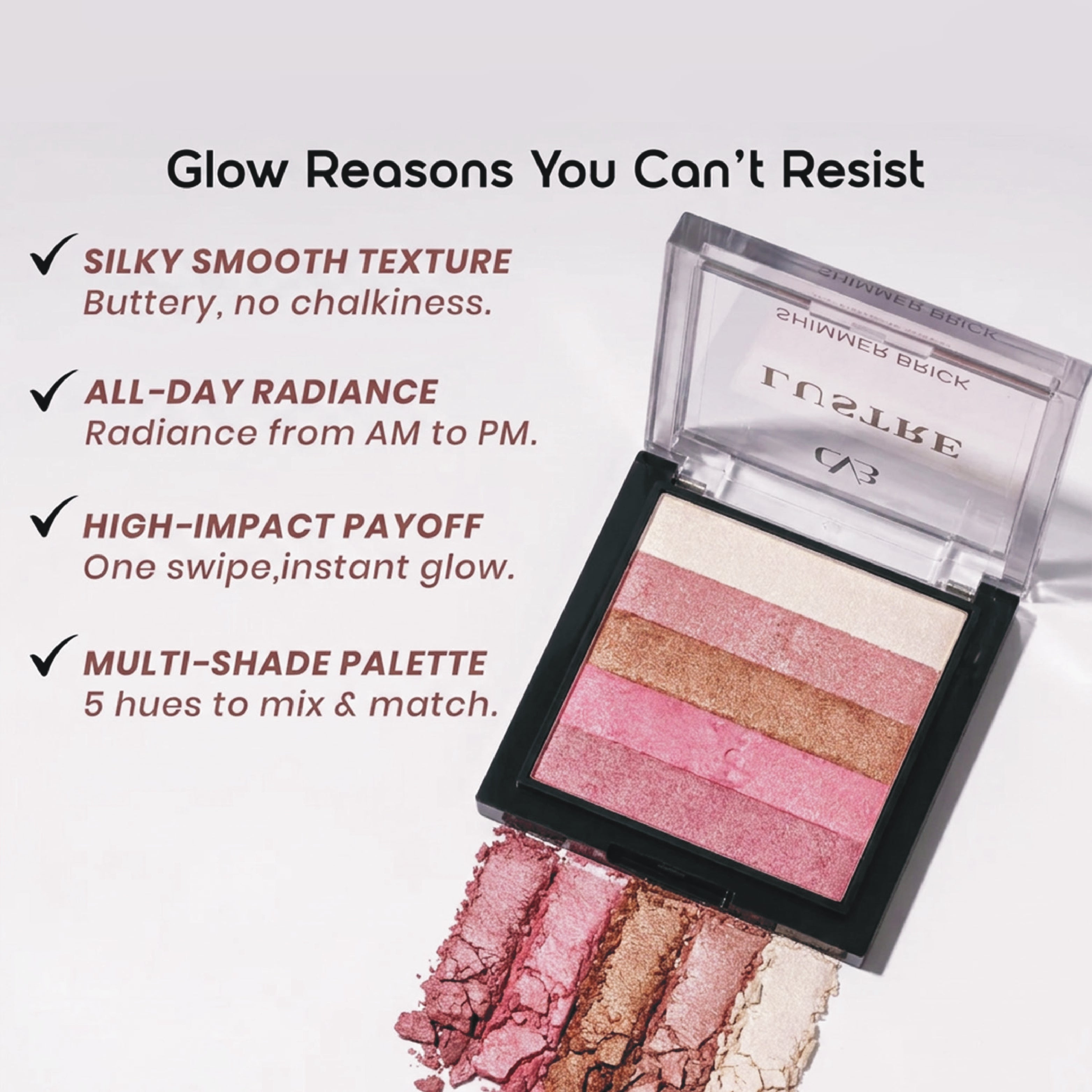 CVB Lustre Shimmer Glow Highlighter