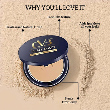 CVB  Teint Matt  Pressed Compact Powder