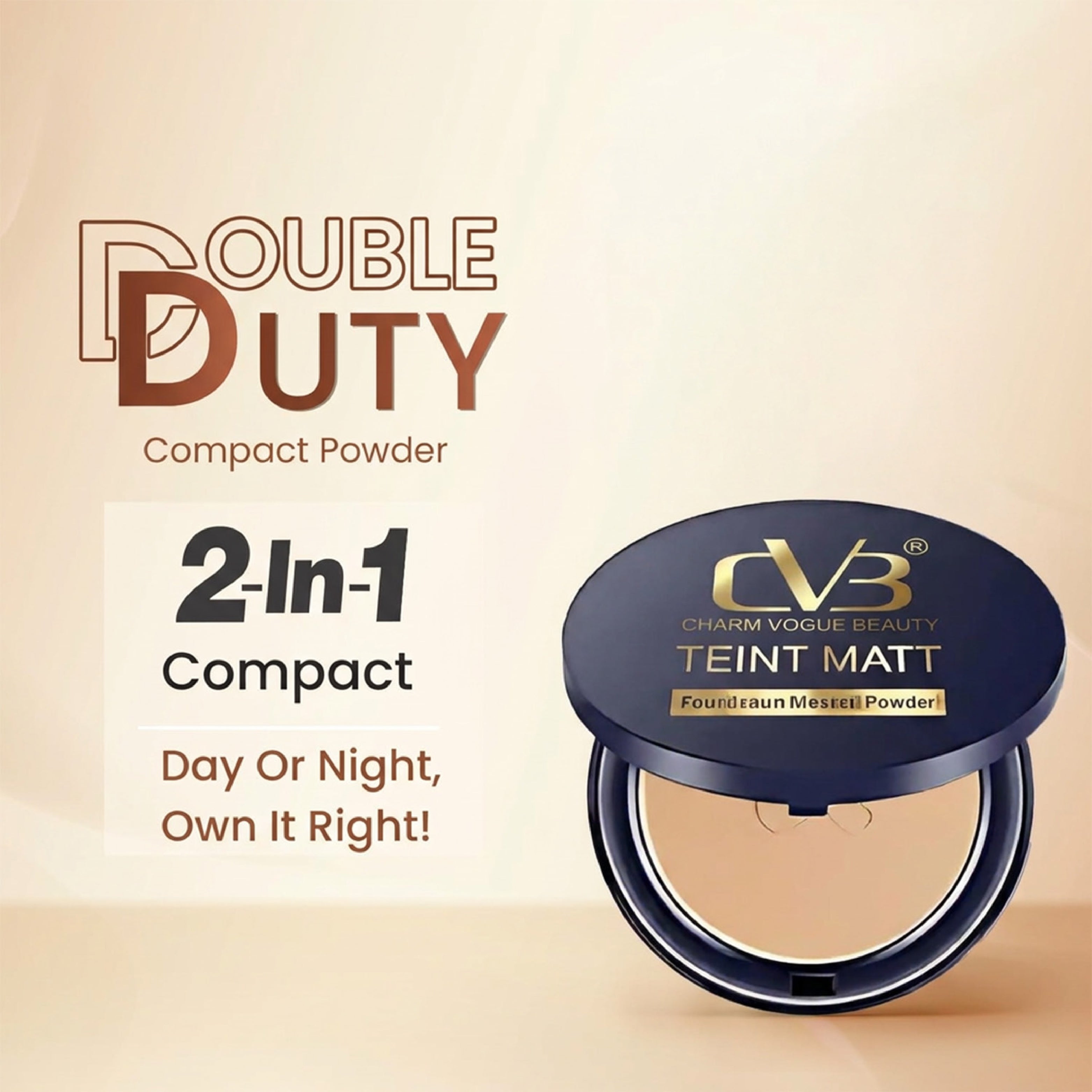 CVB  Teint Matt  Pressed Compact Powder