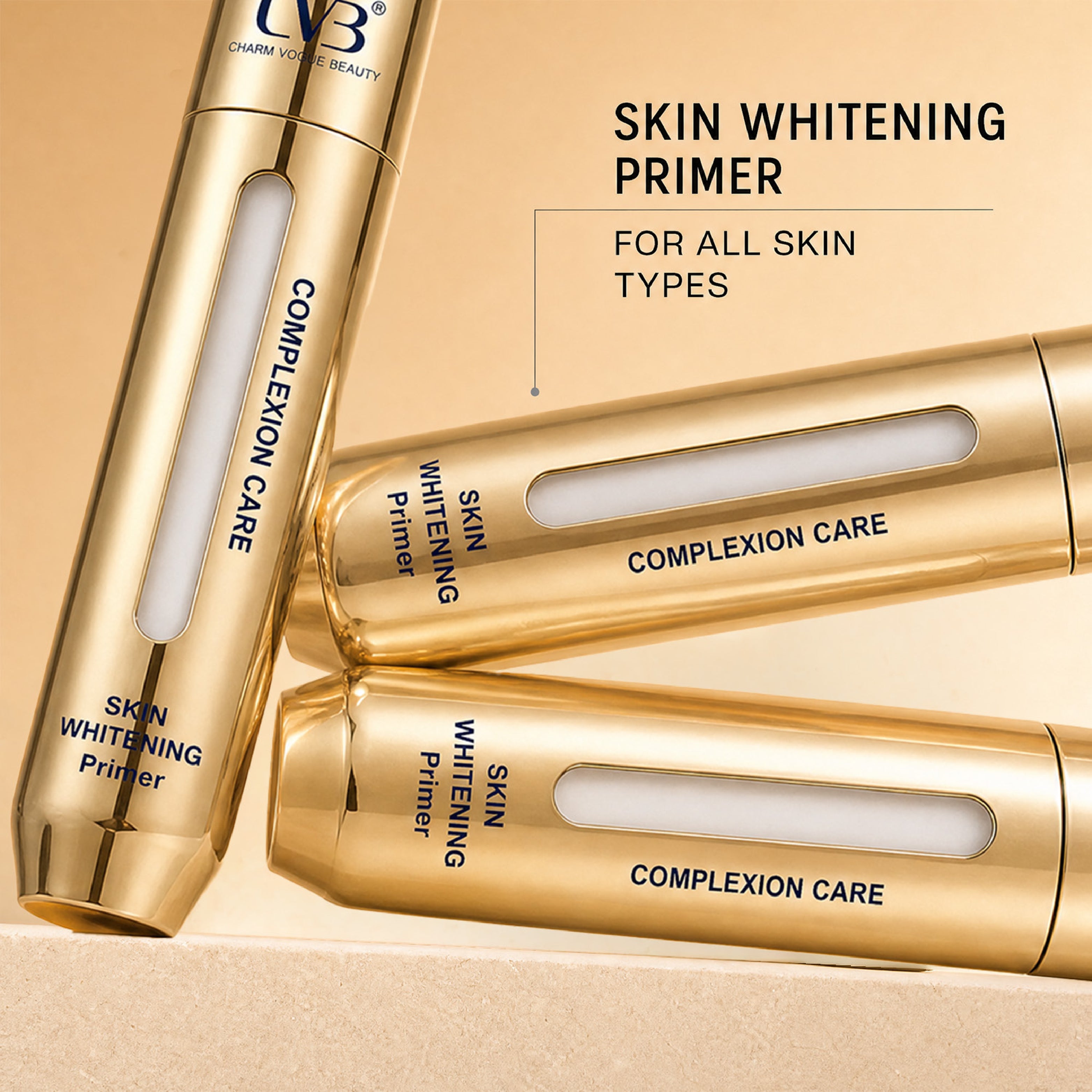 CVB C287 Complexion Care Skin Whitening Primer Hydrates and Plumps skin Goodness of Hyaluronic Acid 30ml