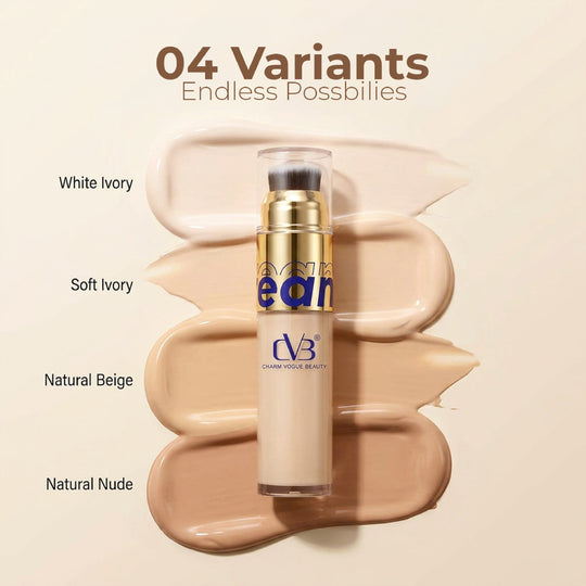 cvb creamy liquid coverage foundation