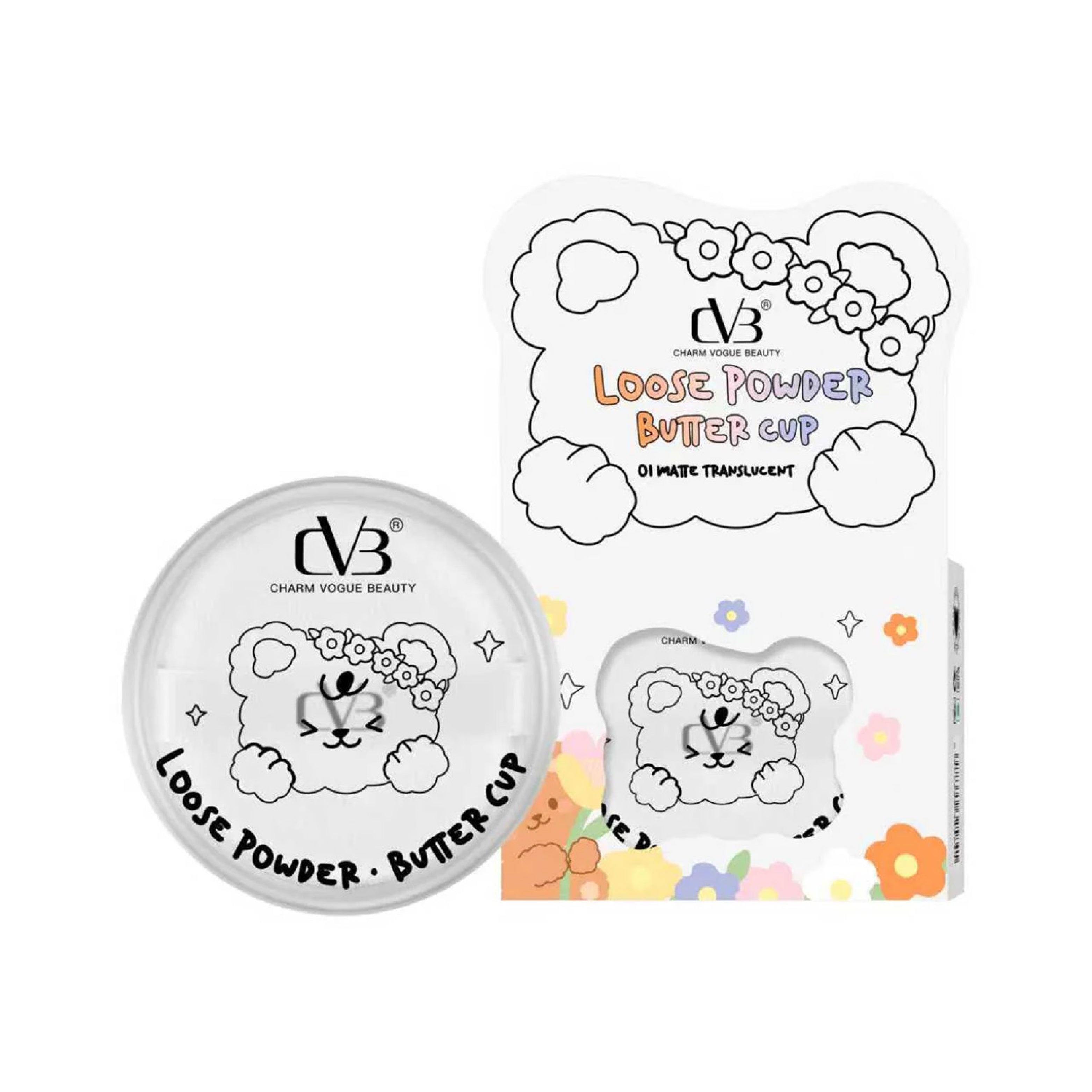 cvb loose powder butter cup