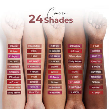 cvb silk matte super gloss lipstick