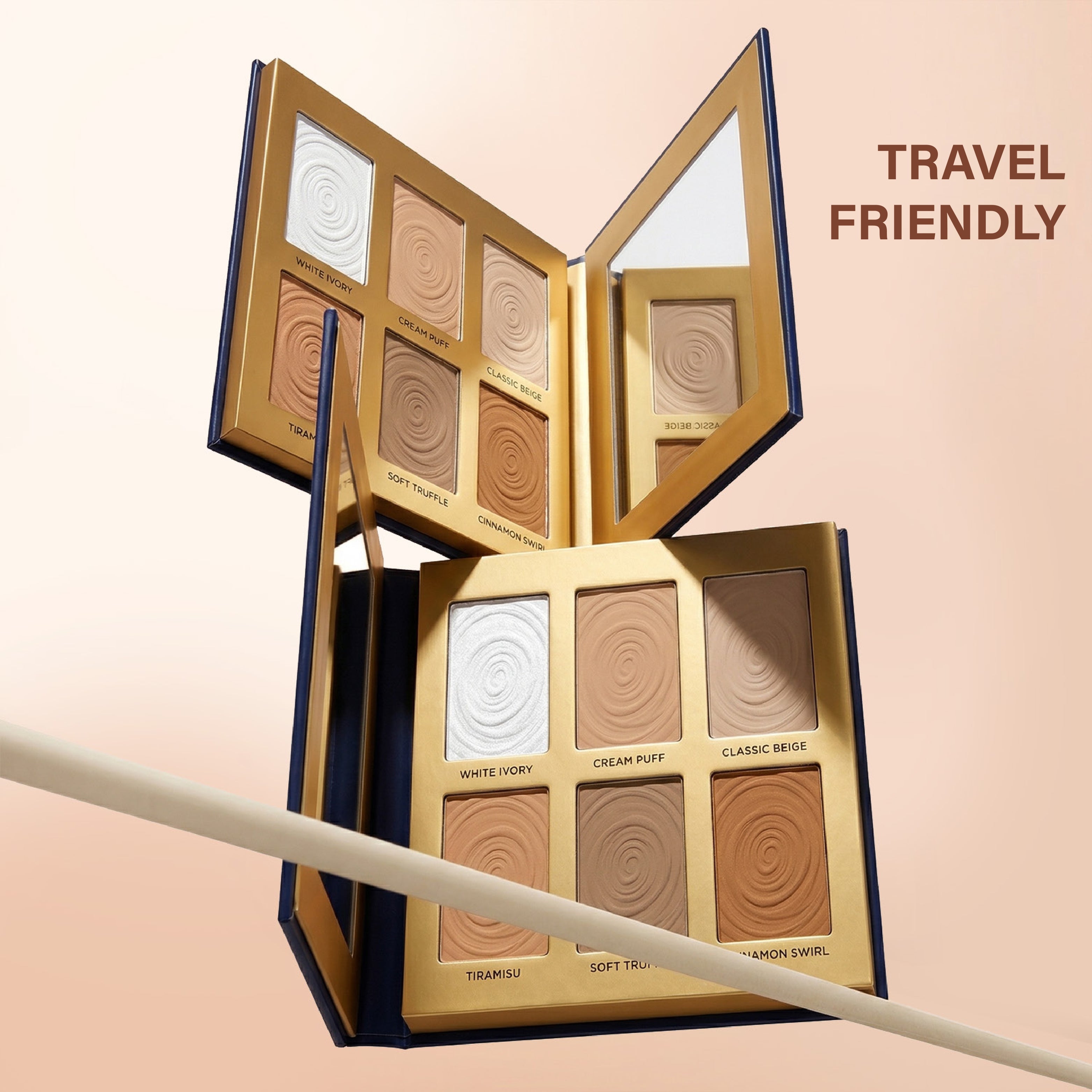 Cvb Perfect Contour Palette  Velvet Smooth Formula , Easy To blend & Build Defining & Sculpting Impact Long Lasting C218