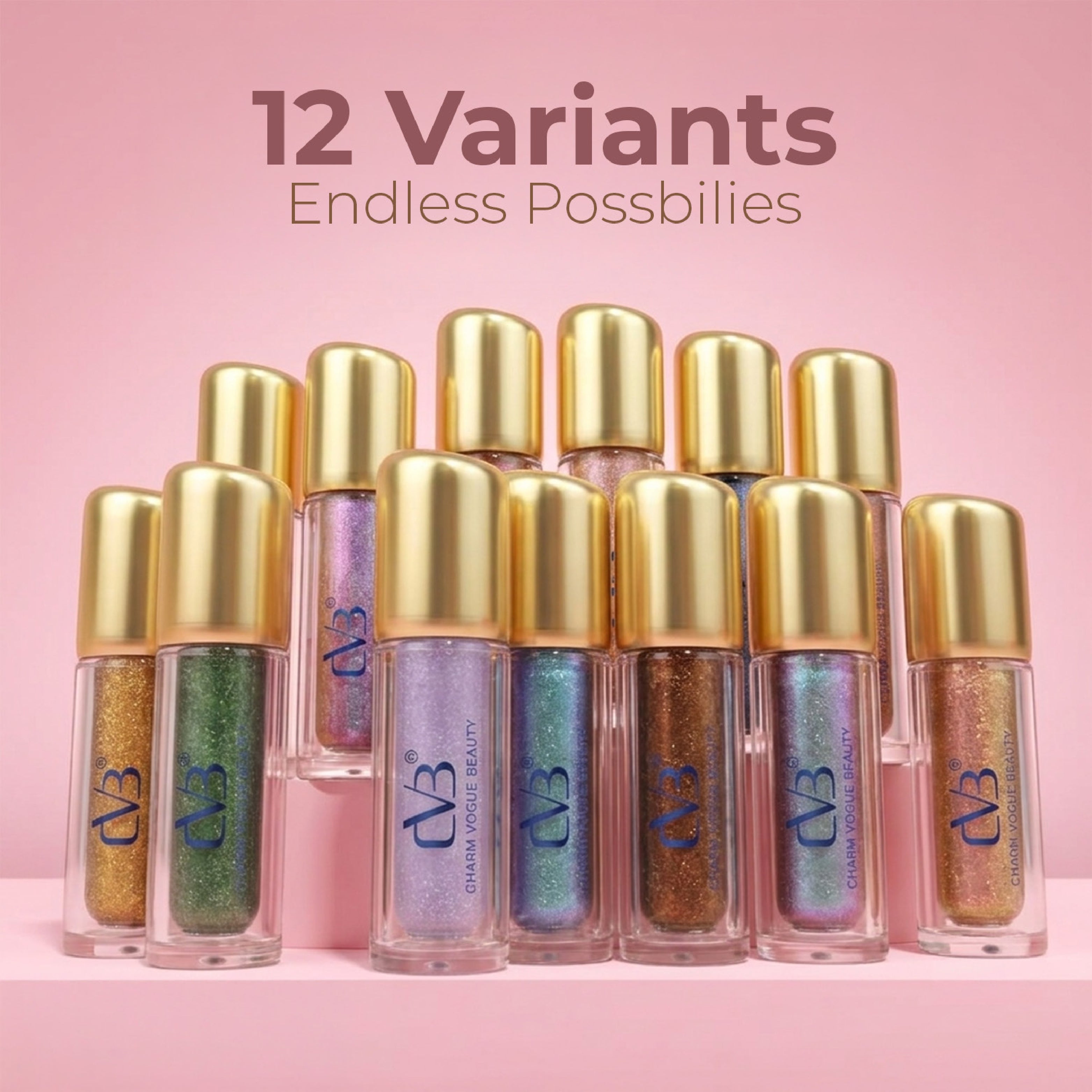 CVB Metallic glow Liquid Eye Shadow