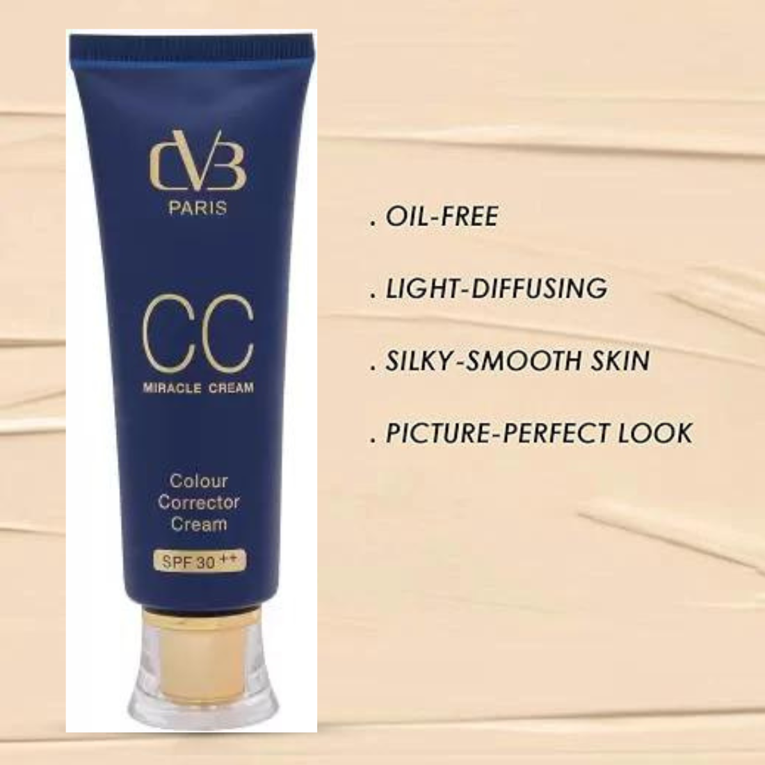 CVB Colour Corrector Cream SPF30++ Miracle Cream C04