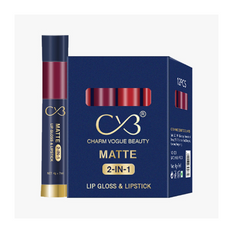 CVB MATTE 2-IN-1  LIP GLOSS & LIPSTICK BUY1 GET 1 FREE