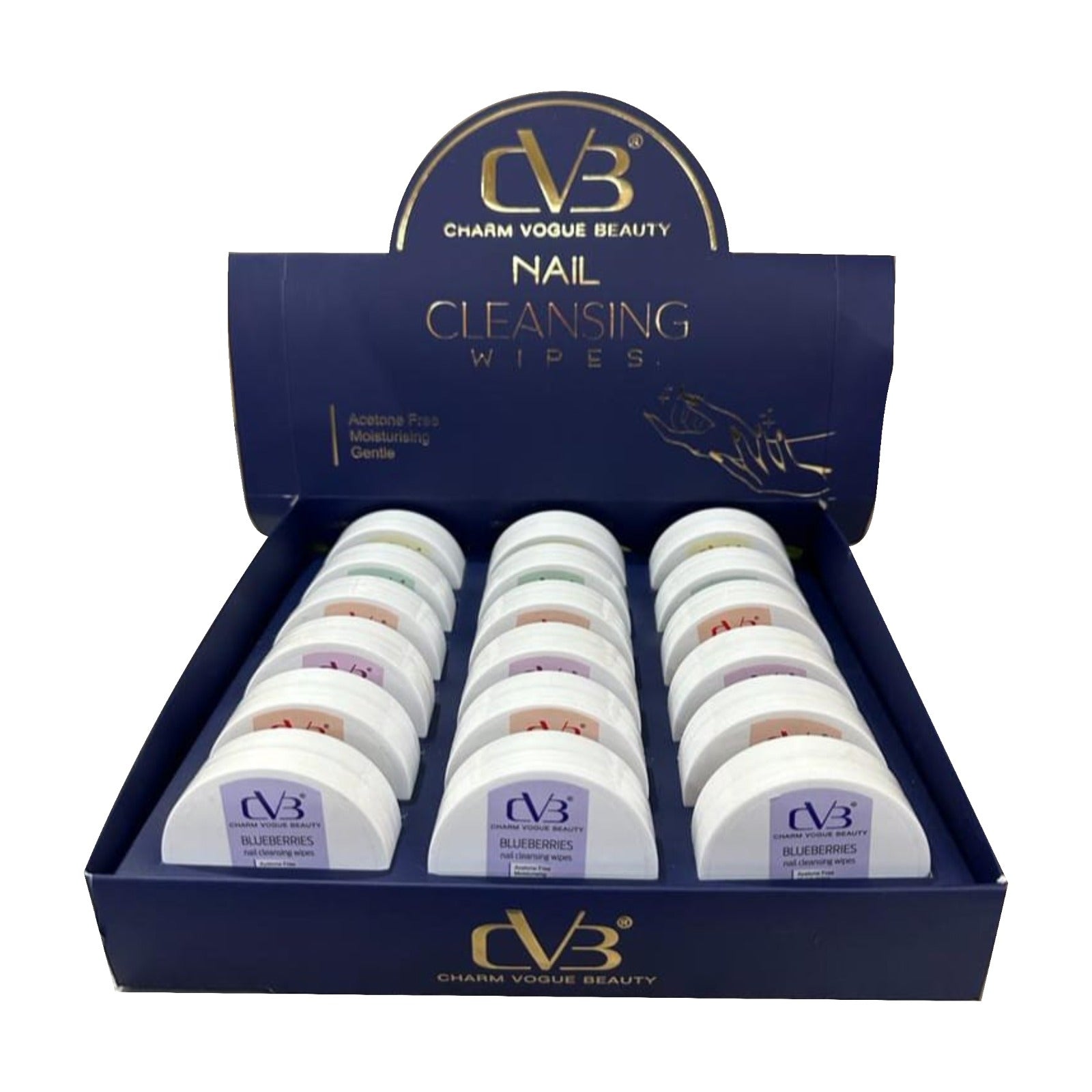 CVB NAIL CLEANSING WIPES 3 Set Pics