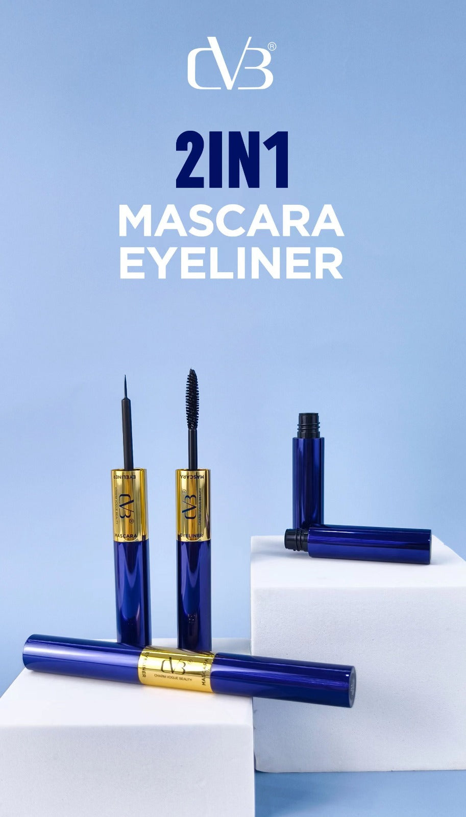 CVB 2IN1  Mascara Eyeliner