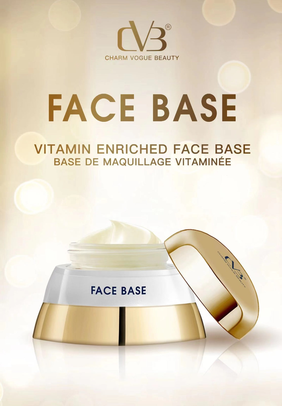 Cvb Face Base Vitamin  Enriched Face Base  De Maquillage Vitaminee