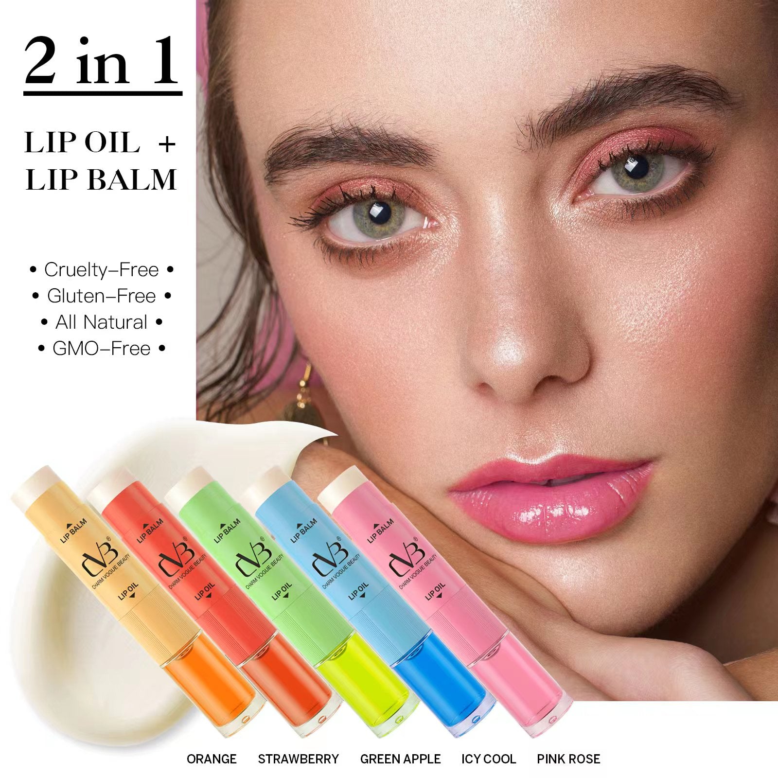 Cvb 2+1 Lip oil + Lip Balm C191