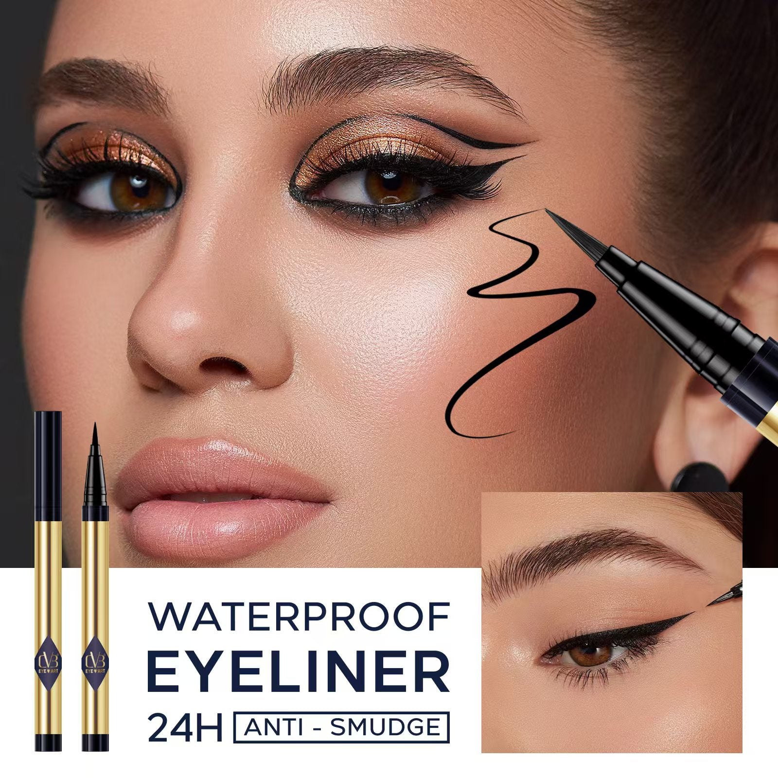 CVB Artist Waterproof & Long Wearing  Eyeliner 24h Anti Smudge  C230
