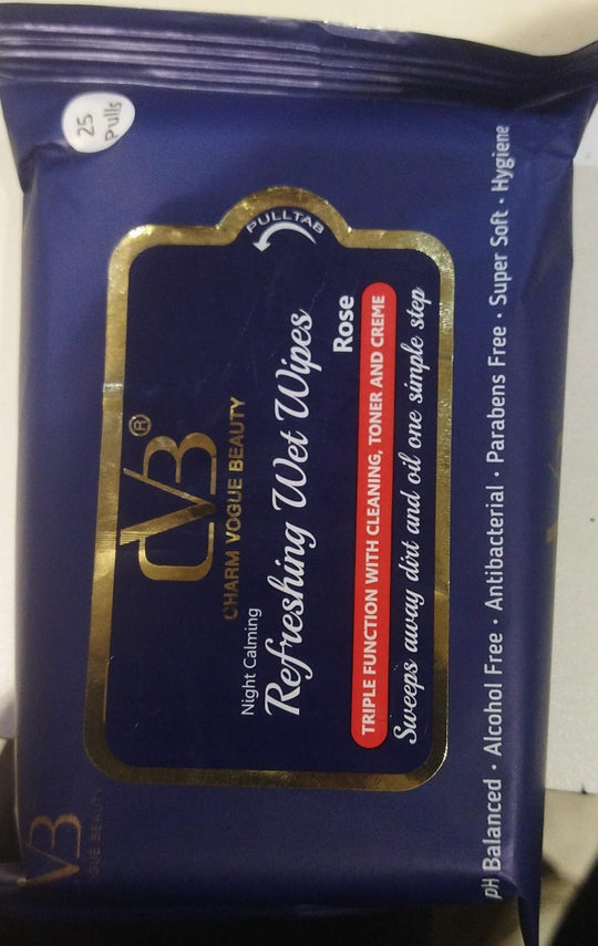 CVB REFRESHING WET WIPES