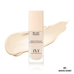 CVB Blanc Expert High Coverage Whitening Foundation indian Skin Tone 45 Ml C268