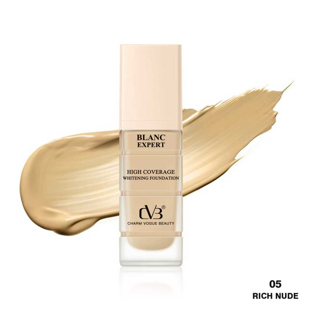 CVB Blanc Expert High Coverage Whitening Foundation indian Skin Tone 45 Ml C268