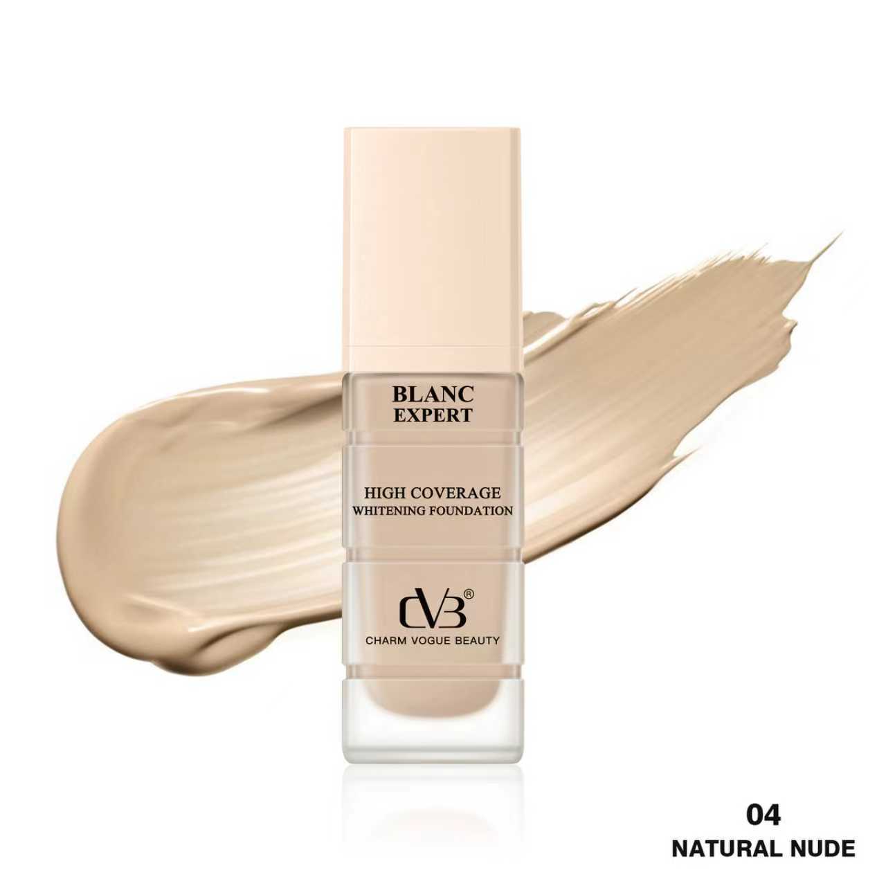 CVB Blanc Expert High Coverage Whitening Foundation indian Skin Tone 45 Ml C268
