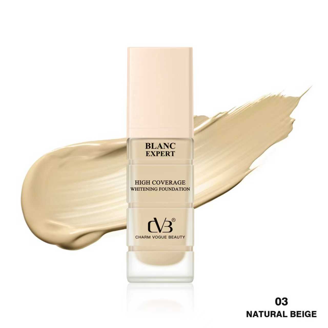 CVB Blanc Expert High Coverage Whitening Foundation indian Skin Tone 45 Ml C268