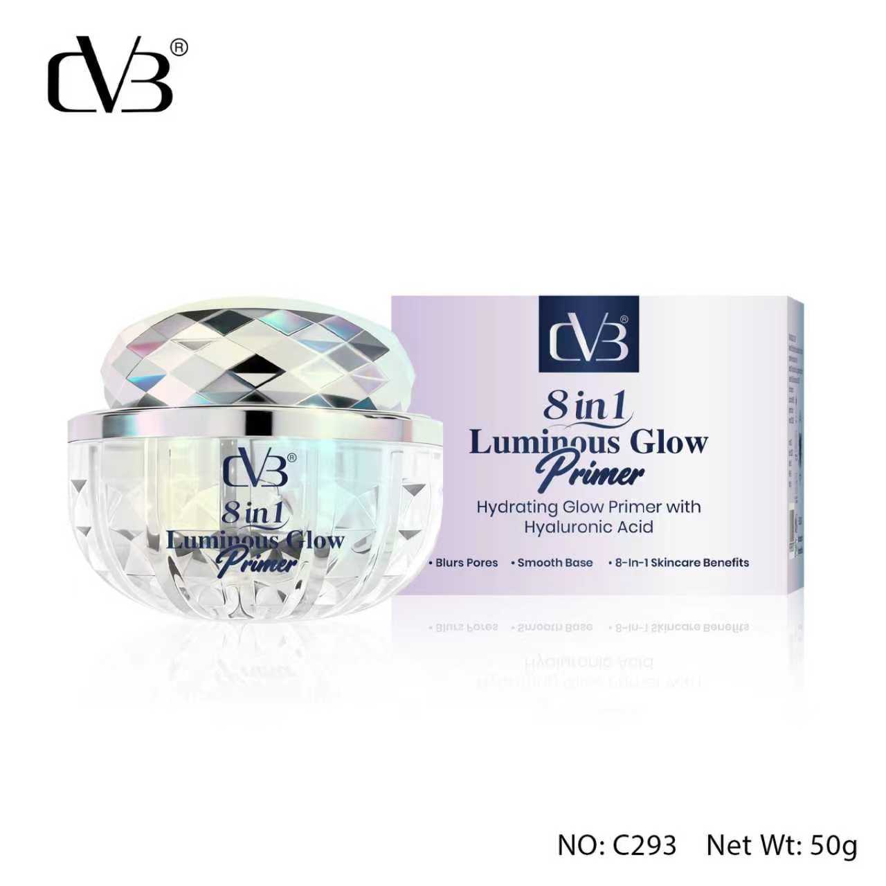 Cvb 8 in 1 luminous glow Primer Hydrating glow Primer with Hyaluronic Acid  C293