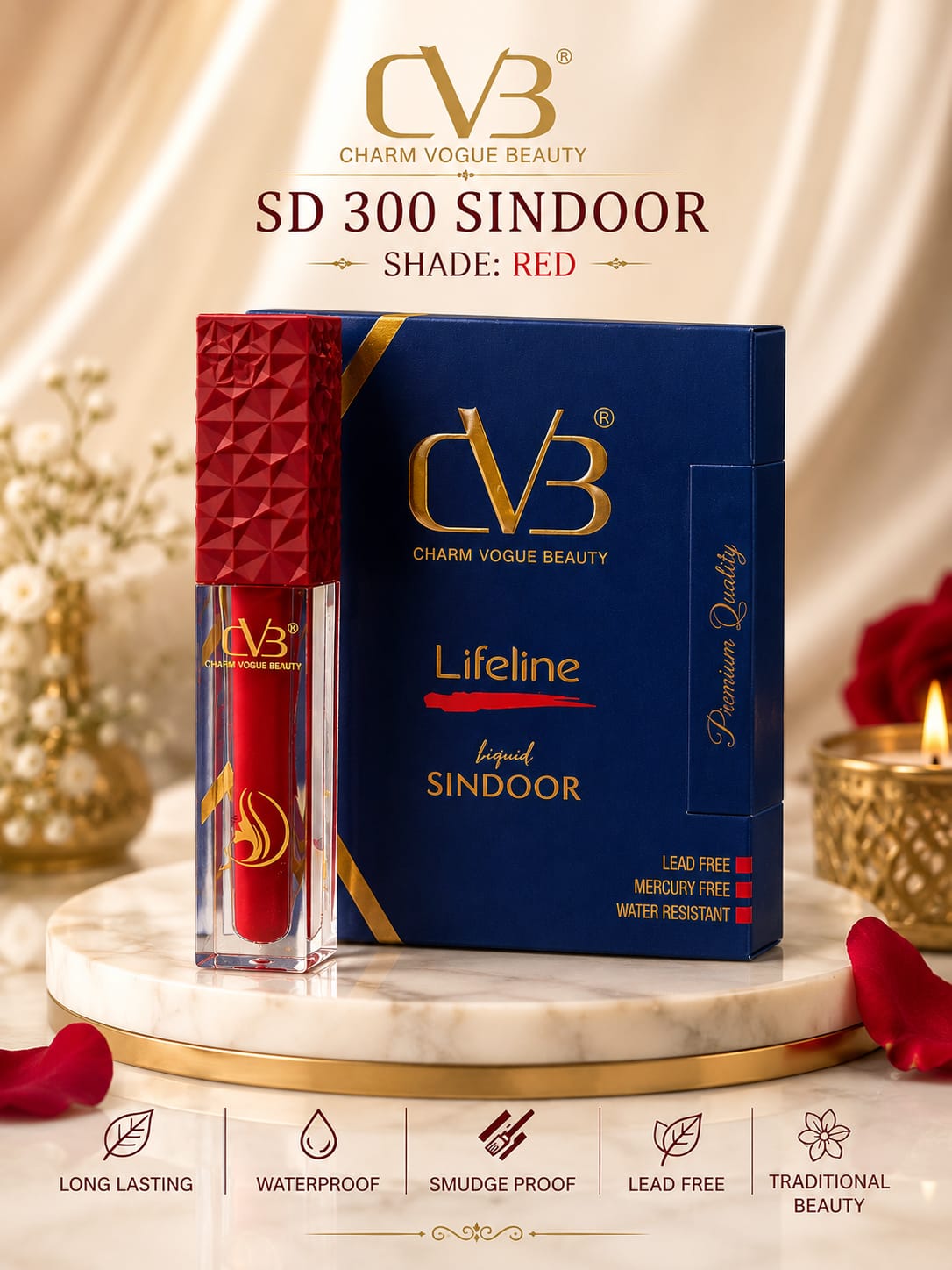 CVB SD 300  LIFELINE LIQUID SINDOOR