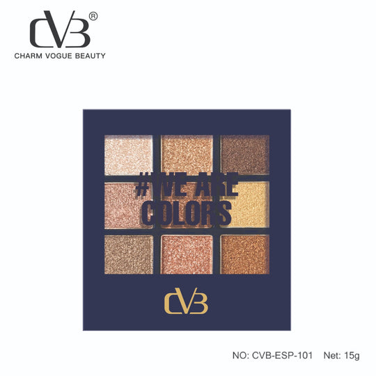 CVB 9 Color Mousse Eyeshadow Palatte