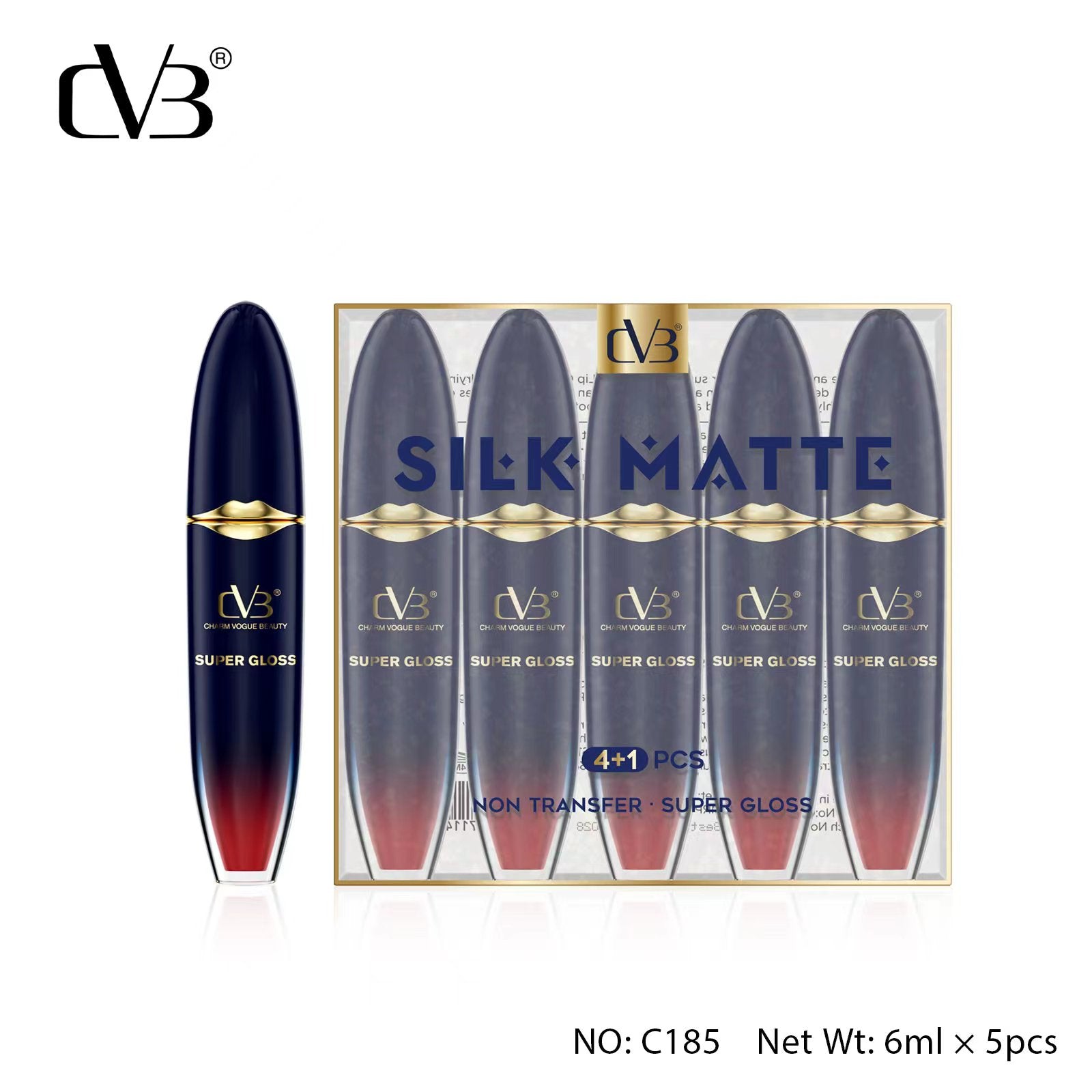 CVB  Silk Matte Super Gloss  Non Transfer  6ml C185