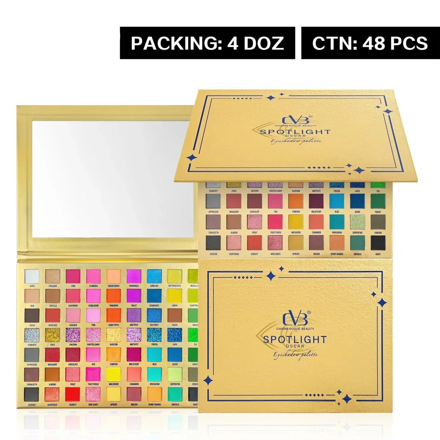 CVB Spotlight  Glow Oscar Eye Shadow   Palette 63 Eye Shadow