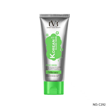 cvb korean glass skin face wash