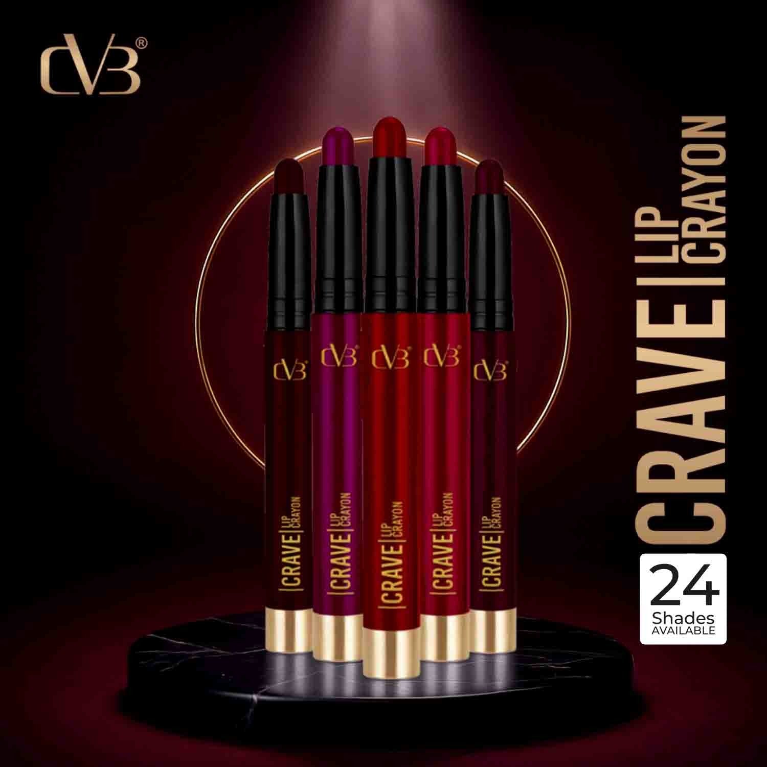 CVB Crave Matte Lip Crayon Lipstick