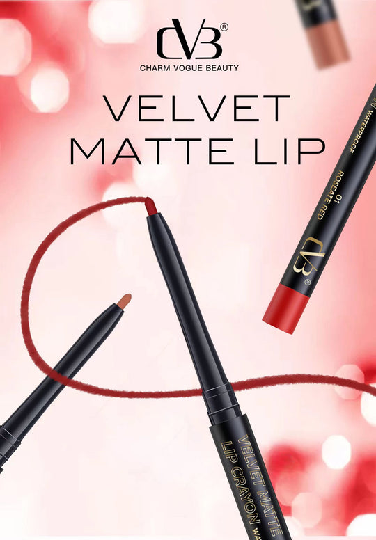 cvb velvet matte lip crayon