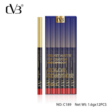 cvb velvet matte lip crayon