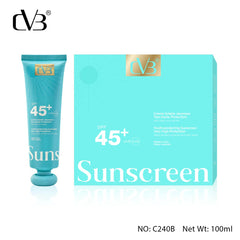 Cvb Sunscreen SPF 45+++ UVB UVA Youth-protecting sunscreen very protection wrinkles and Dark Spots  c-240B