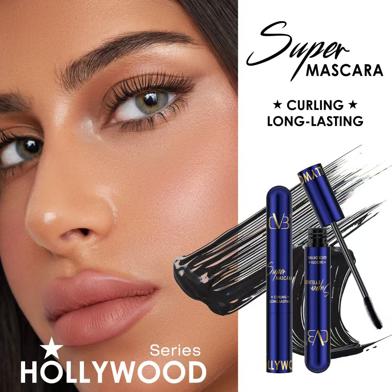 CVB SUPER MASCARA CURLING LONG-LASTING SERIES HOLLYWOOD  C248