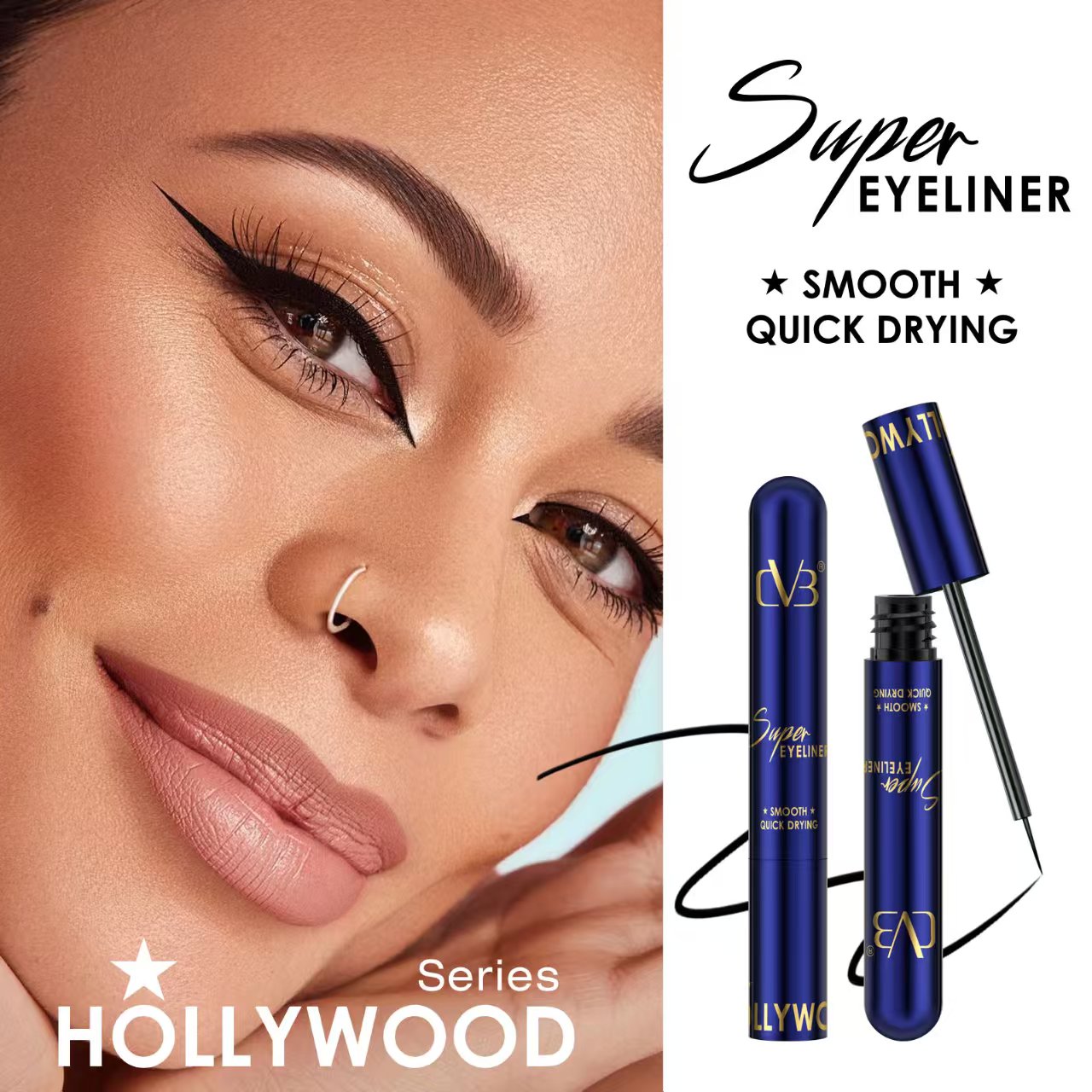 CVB SUPER EYELINER SMOOTH QUICK DRYING SERIES HOLLYWOOD C249