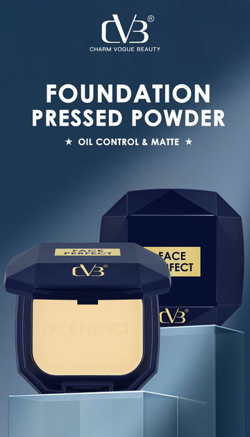 cvb face perfect foundation pressed powder