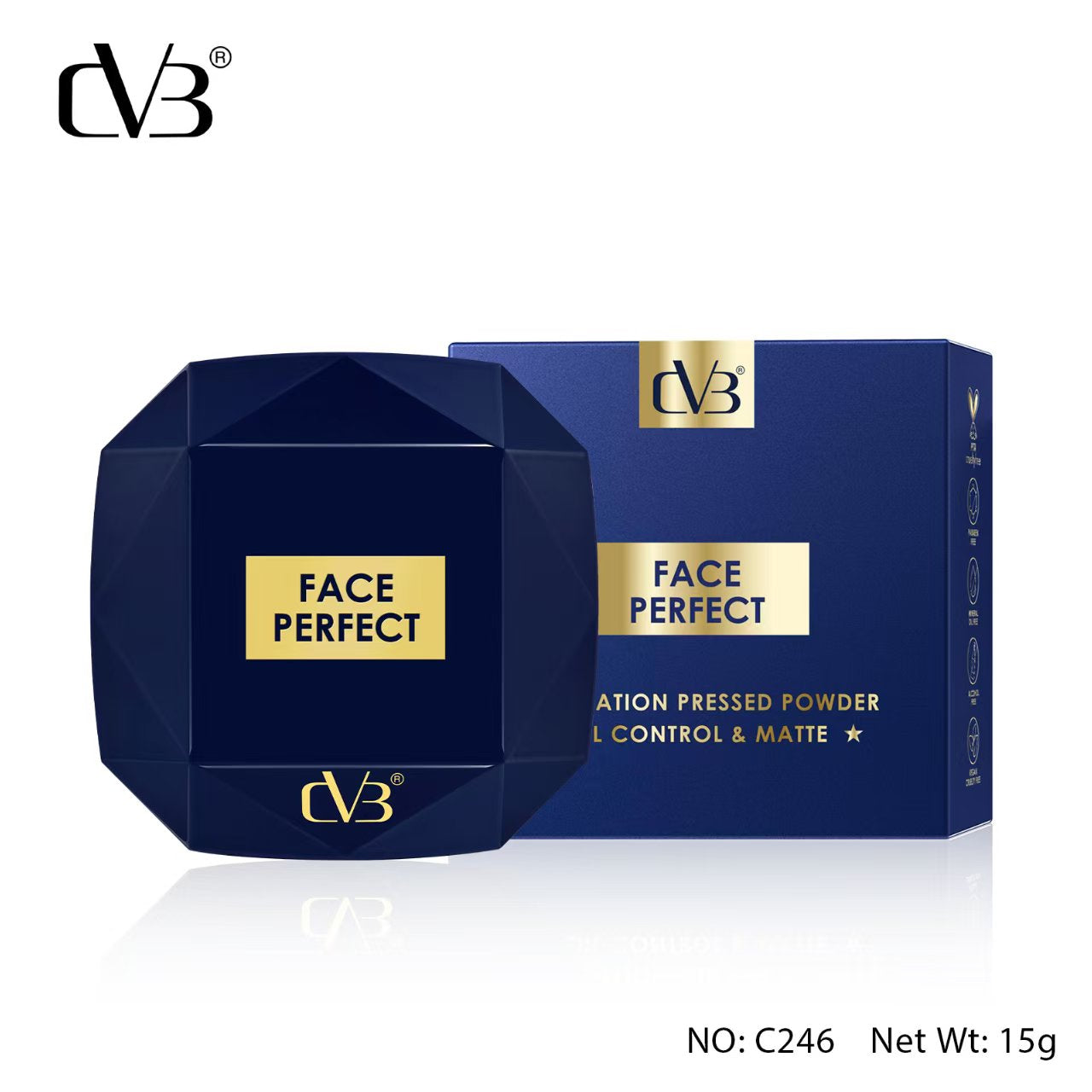 CVB FACE PERFECT FOUNDATION PRESSED POWDER