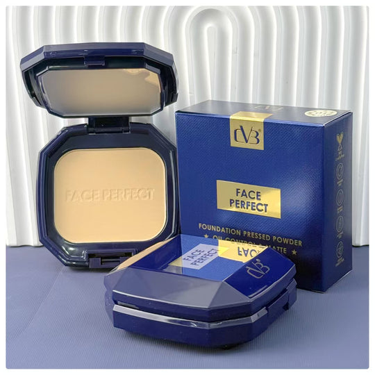 cvb face perfect foundation pressed powder
