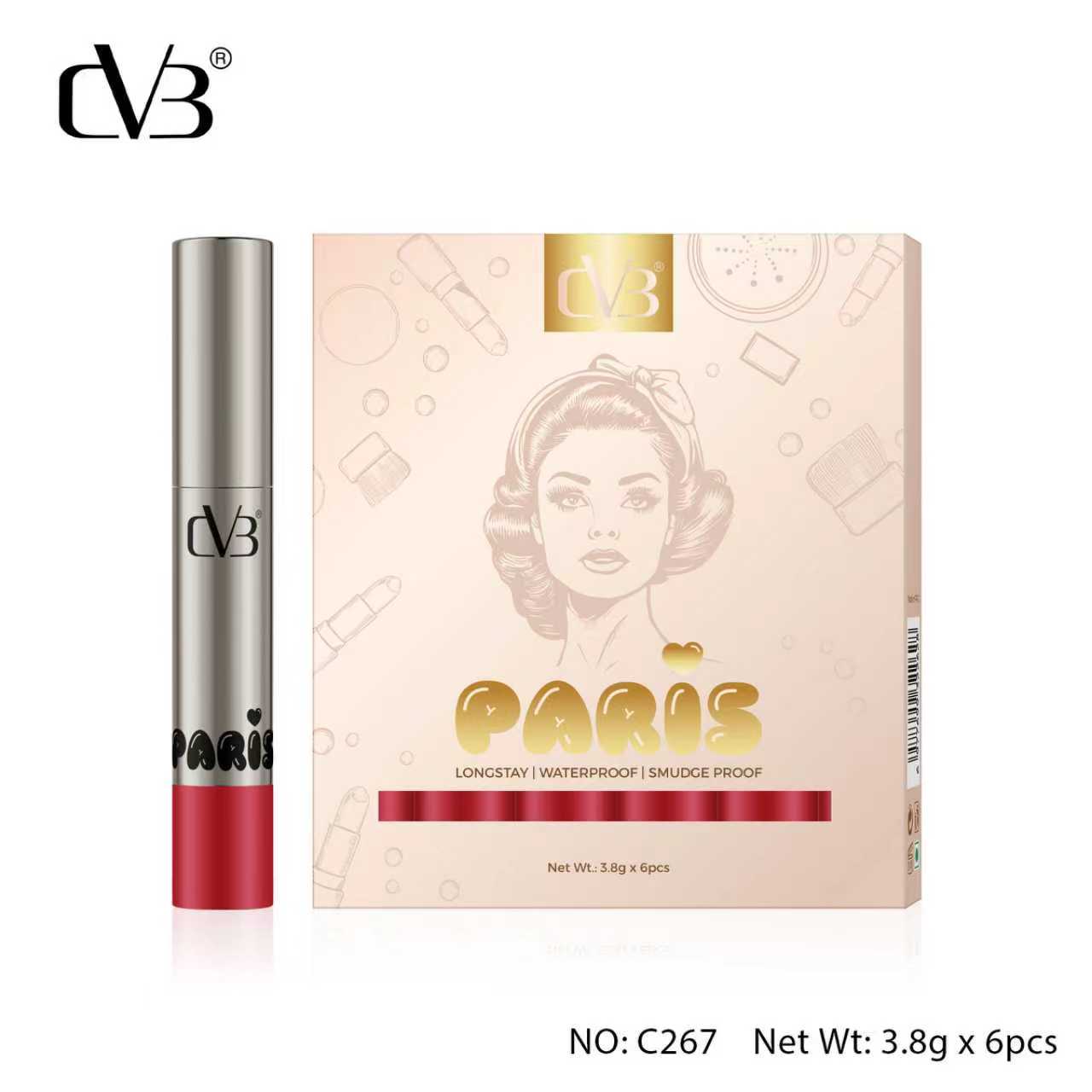 CVB PARIS PRO MATTE NO TRANSFER LIPSTICK