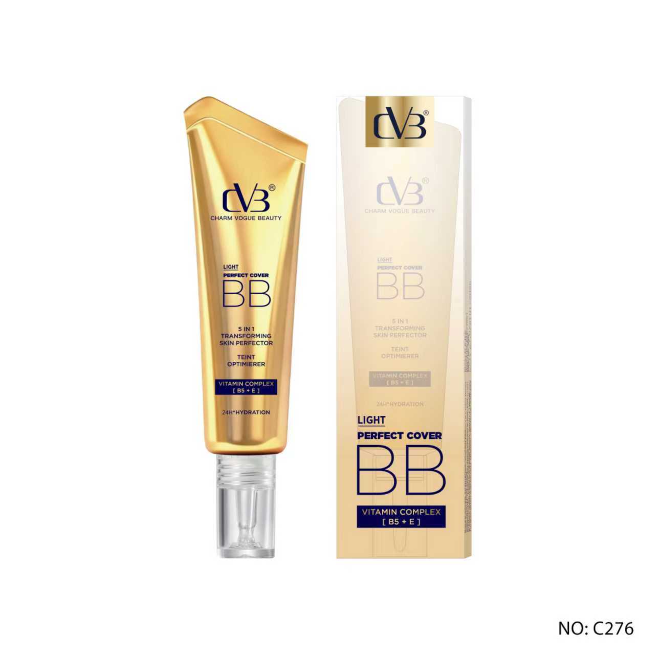 CVB C294 HD SHINE STROBE CREAM FRESH IN THE SPOTLIGHT FOR ALL SKIN TONES GOLD