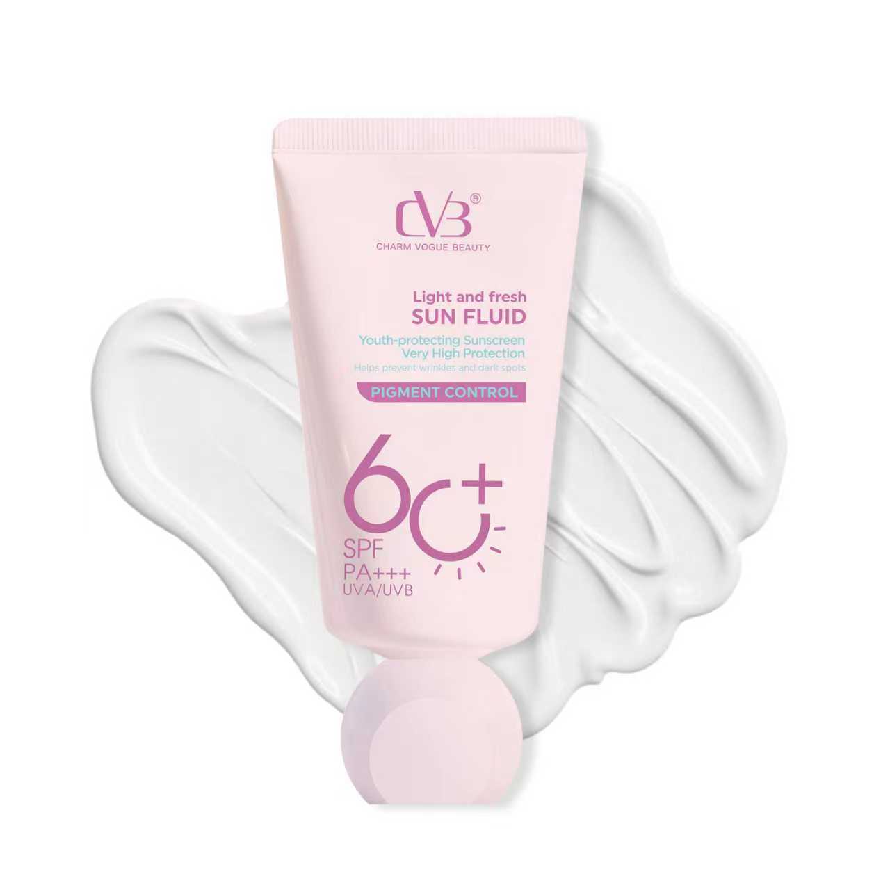 CVB C283 SUN FLUID PIGMENT CONTROL 65 SPF PA++ UVA/UVB YOUTH-PROTECTING SUNSCREEN HIGH PROTECTION
