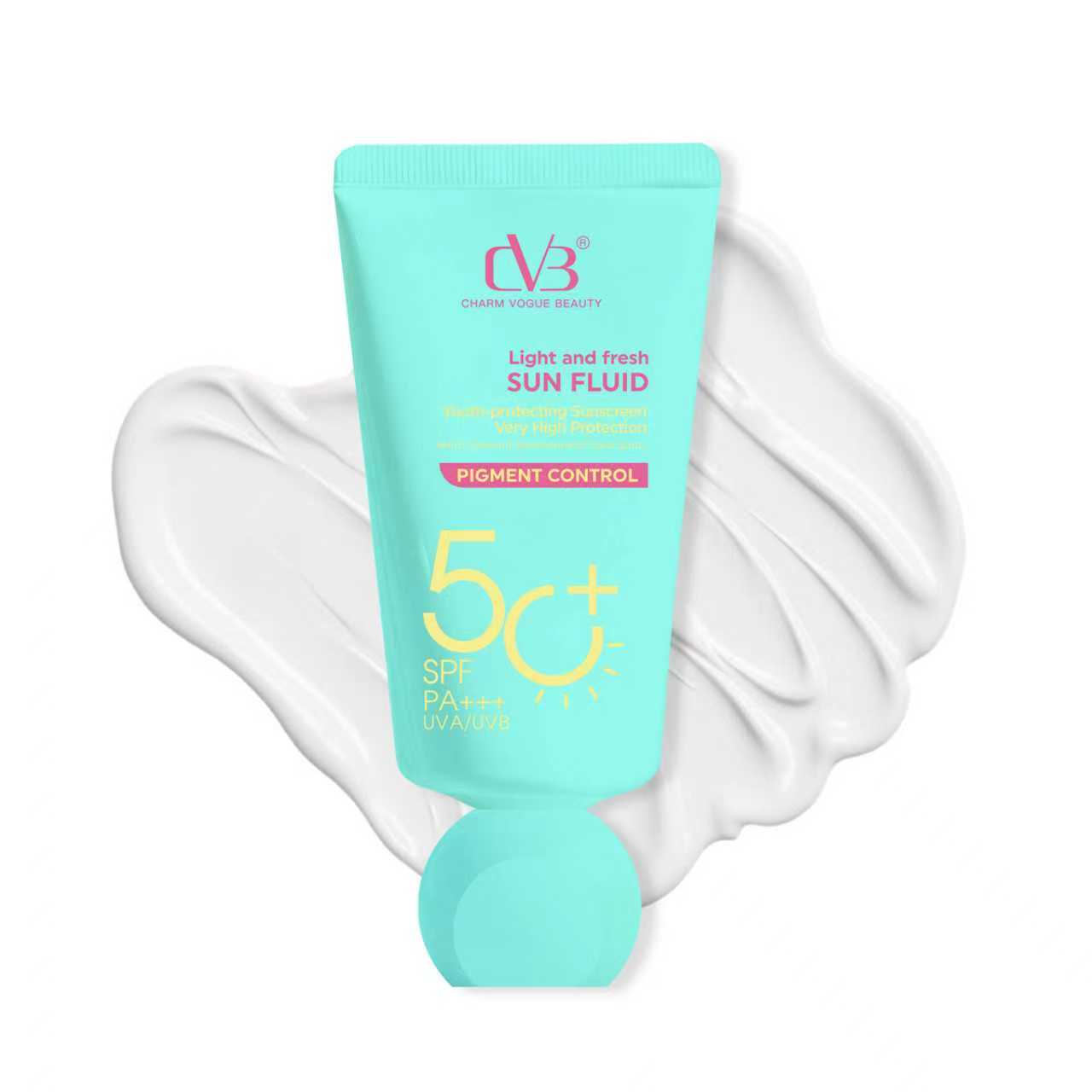 CVB C283 SUN FLUID PIGMENT CONTROL 65 SPF PA++ UVA/UVB YOUTH-PROTECTING SUNSCREEN HIGH PROTECTION