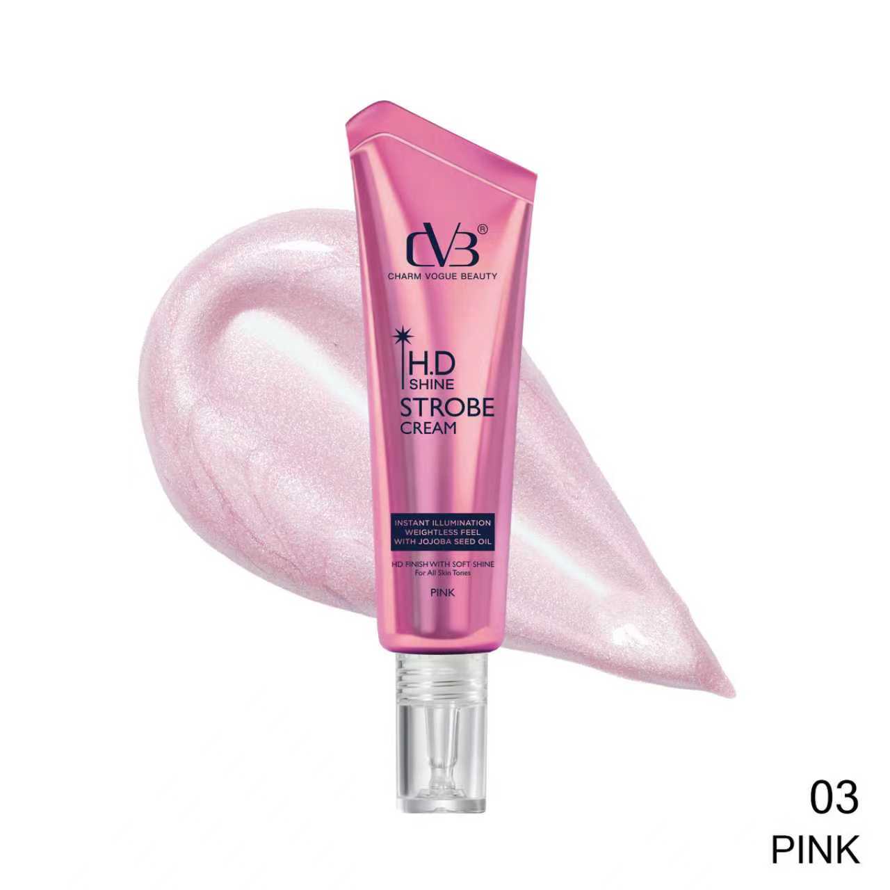 CVB C294 HD SHINE STROBE CREAM FRESH IN THE SPOTLIGHT FOR ALL SKIN TONES GOLD